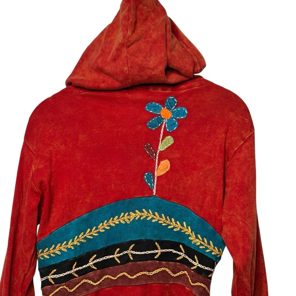 Rising International Boho Patchwork Embroidered H… - image 5